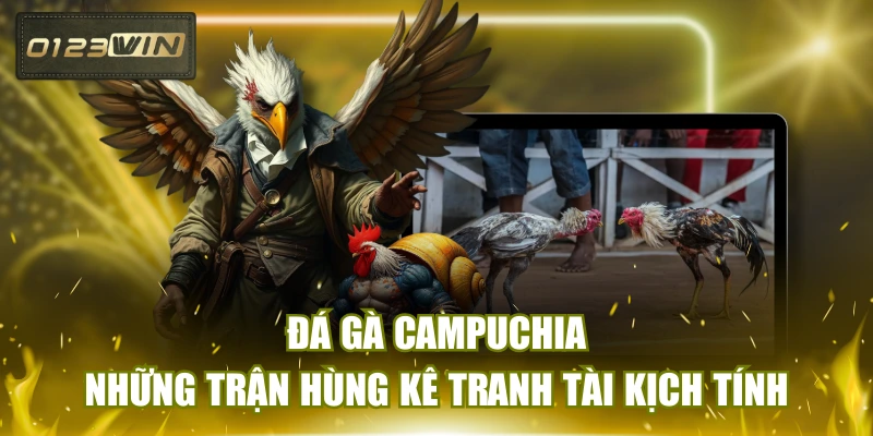 Đá Gà Campuchia - Những Trận Hùng Kê Tranh Tài Kịch Tính