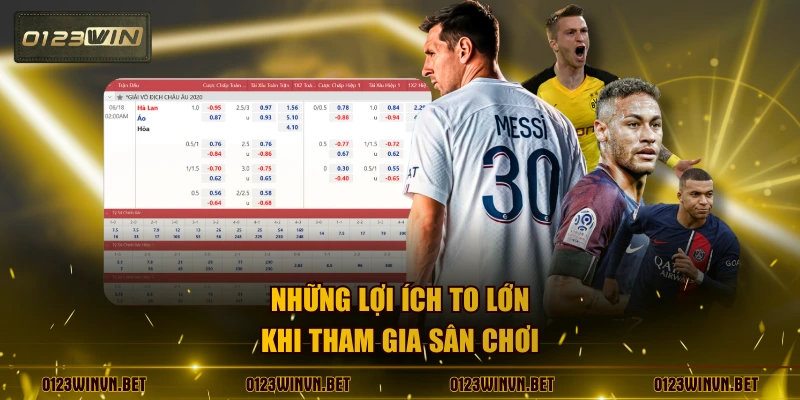 Những lợi ích to lớn khi tham gia sân chơi