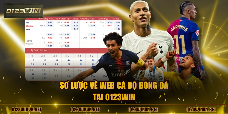 Sơ lược về web cá độ bóng đá tại 0123WIN