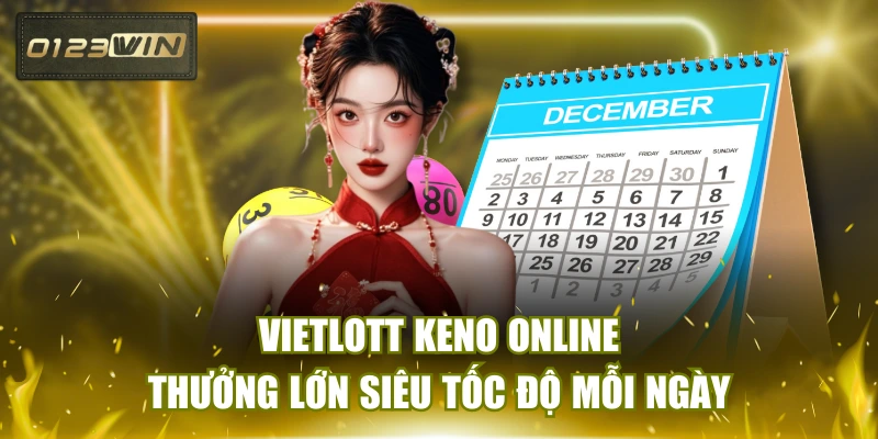 Vietlott Keno Online - Thưởng Lớn Siêu Tốc Độ Mỗi Ngày